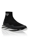 Philipp Plein Runner Socks Skywalker In Black