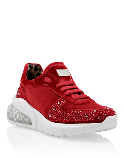 PHILIPP PLEIN RUNNER VELVET STUDS