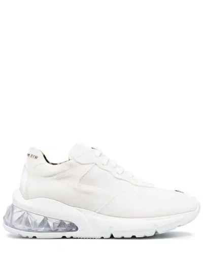 Philipp Plein Runner Velvet Trainers In White