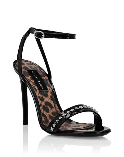 Philipp Plein Sandals High Heels In Black