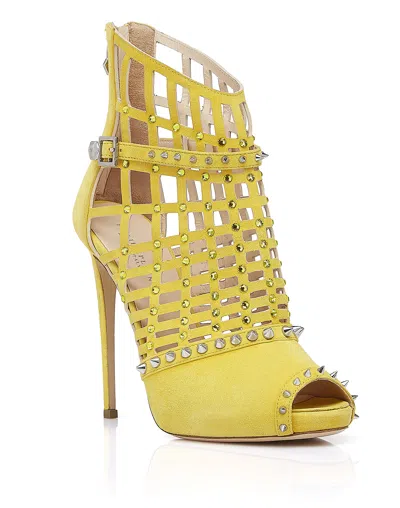 Philipp Plein Sandals High Heels "deep" In Yellow