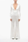 Philipp Plein Satin Be Elegant Jumpsuit