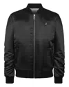 Philipp Plein Skull-print Bomber Jacket In Black