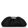 Philipp Plein Satin Pillow Clutch Bag In Black In Black