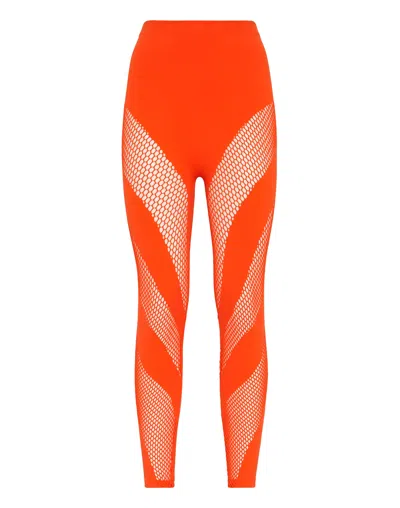 Philipp Plein Seamless Leggings In Orange