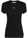 Philipp Plein Crystal-embellished T-shirt In Black