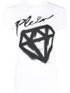 Philipp Plein Sexy Pure Fit Crew-neck T-shirt In White