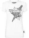 Philipp Plein Sexy Pure T-shirt In "01 White"