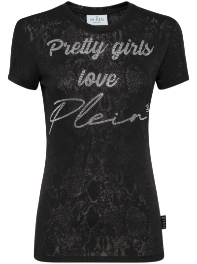 Philipp Plein Sexy Pure T-shirt In Black