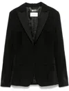 PHILIPP PLEIN SHEER-PANELLED BLAZER