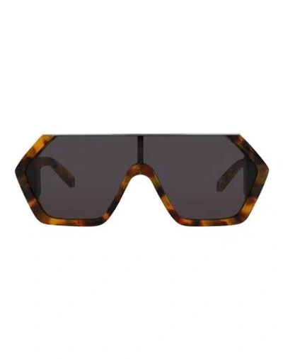 Philipp Plein Shield-frame Acetate Sunglasses Man Sunglasses Multicolored Size 99 Acetate In Fantasy