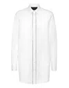 Philipp Plein Crystal-embellished Cotton Shirt In White
