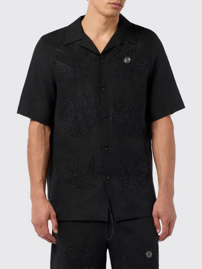 Philipp Plein Shirt Men In Black