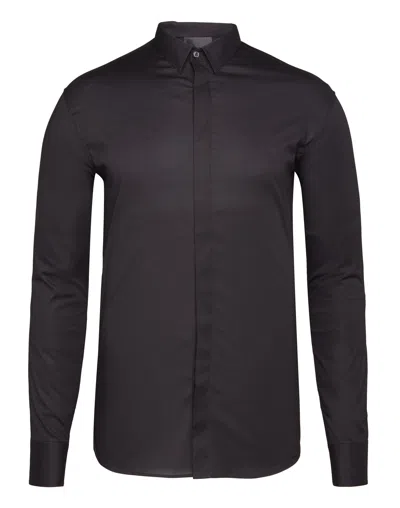Philipp Plein Clarence Long-sleeve Shirt In Black