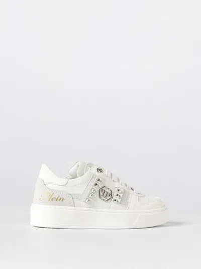 Philipp Plein Kids' シューズ  ボーイ カラー ホワイト In White