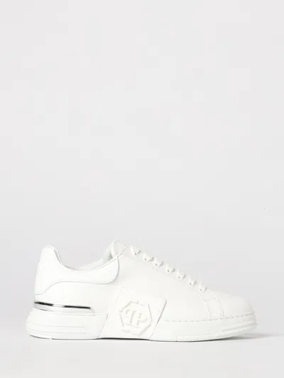 Philipp Plein Shoes Men  In White