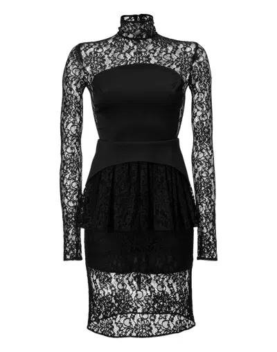 Philipp Plein Short Dress In Black