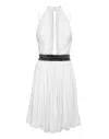 Philipp Plein Short Dress Elegant In White