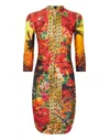 Shop Philipp Plein Short Dress Hawaii In Multi