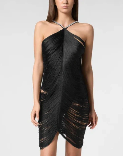 Philipp Plein Short Dress Women In Black