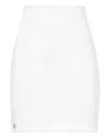 Philipp Plein Short Skirt Elegant In White