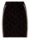 PHILIPP PLEIN SHORT SKIRT MONOGRAM