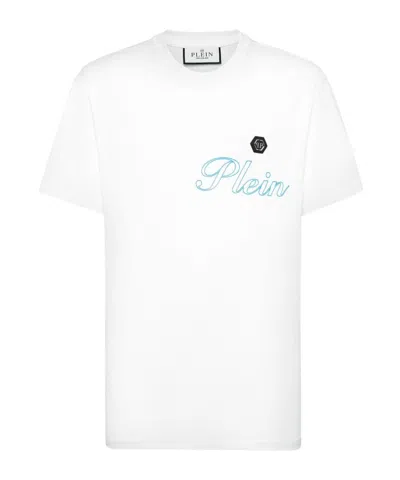 Philipp Plein Short-sleeved T-shirt In White