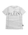 Philipp Plein Iconic Plein Round Neck T-shirt In White