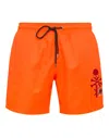 Philipp Plein Logo-print Swim Shorts In Multi
