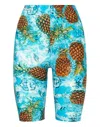 Philipp Plein Pineapple-print Shorts In Multi