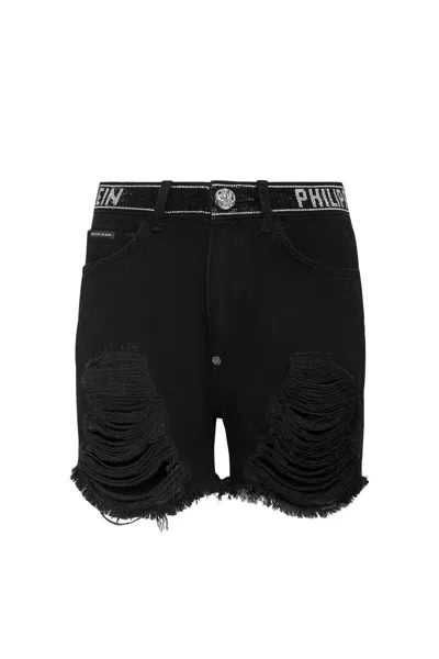 Philipp Plein Jeans In Navy