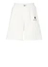 Philipp Plein White Cotton Shorts
