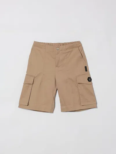 Philipp Plein Shorts Kids  In Burgundy