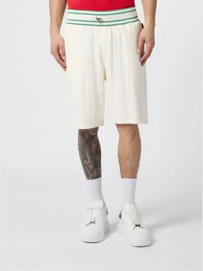 Philipp Plein Shorts Men In White