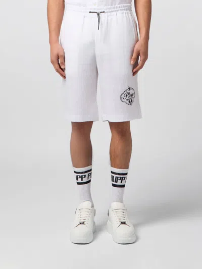 Philipp Plein Shorts Men In White