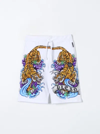 Philipp Plein Shorts  Kids Color White