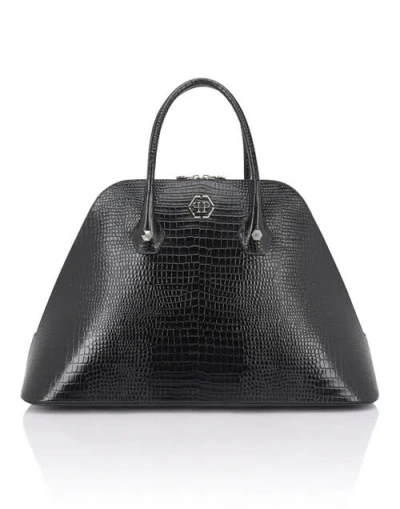 Philipp Plein Shoulder Bag Cocco Women In Black
