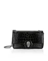 Philipp Plein Shoulder Bag Crystal Skull In Black