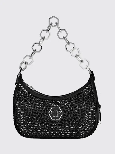 Philipp Plein Shoulder Bag Woman In Black
