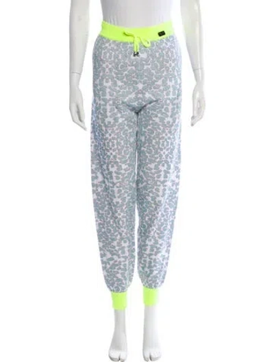 Pre-owned Philipp Plein Silk Printed Sweatpants In Multi