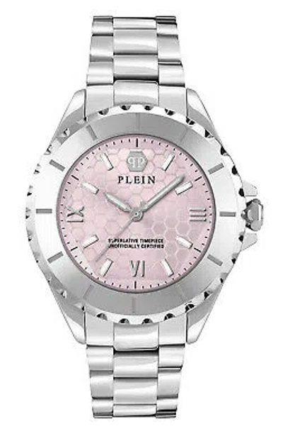 Pre-owned Philipp Plein Silver Womens Analogue Watch Plein Heaven Pwpoa0324