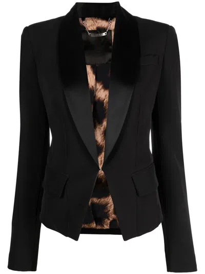 Philipp Plein Single-breasted Tailored Blazer In Black