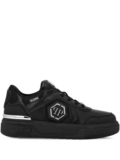 Philipp Plein Sk8r Plein Low-top Sneakers In Black