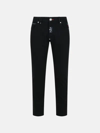 Philipp Plein 'skinny' Black Cotton Jeans