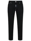 Philipp Plein Jeans In Black