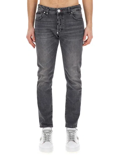 Philipp Plein Skinny Fit Jeans In Denim
