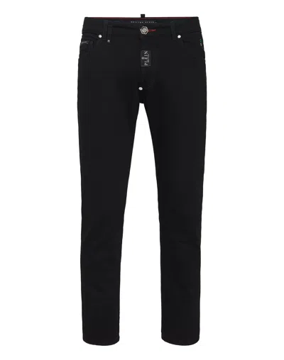 Philipp Plein Skinny Fit Trousers In Multi