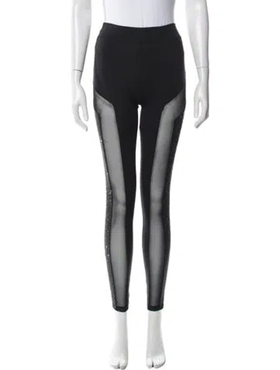 Pre-owned Philipp Plein Skinny Leg Pants In Black