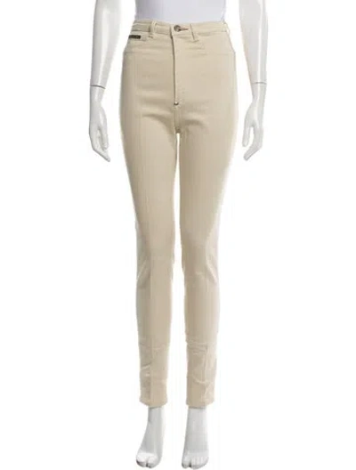 Pre-owned Philipp Plein Skinny Leg Pants In Neutral