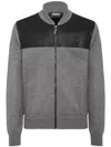 Philipp Plein Skull Bomber Jacket In Grau
